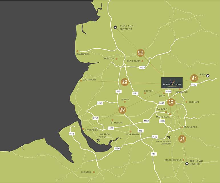Home-MAP Map of North West