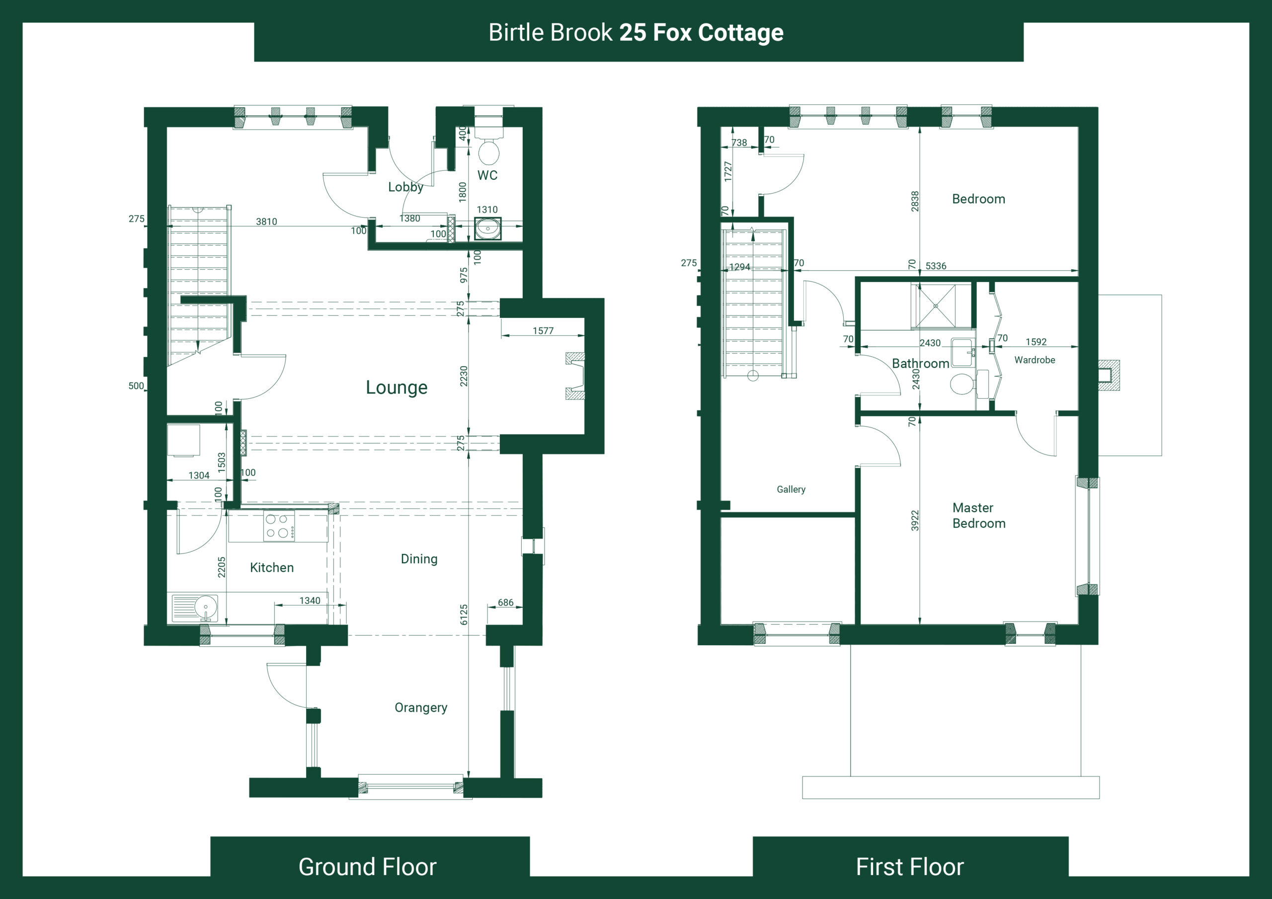 Birtle Brook 25 Fox Cottage