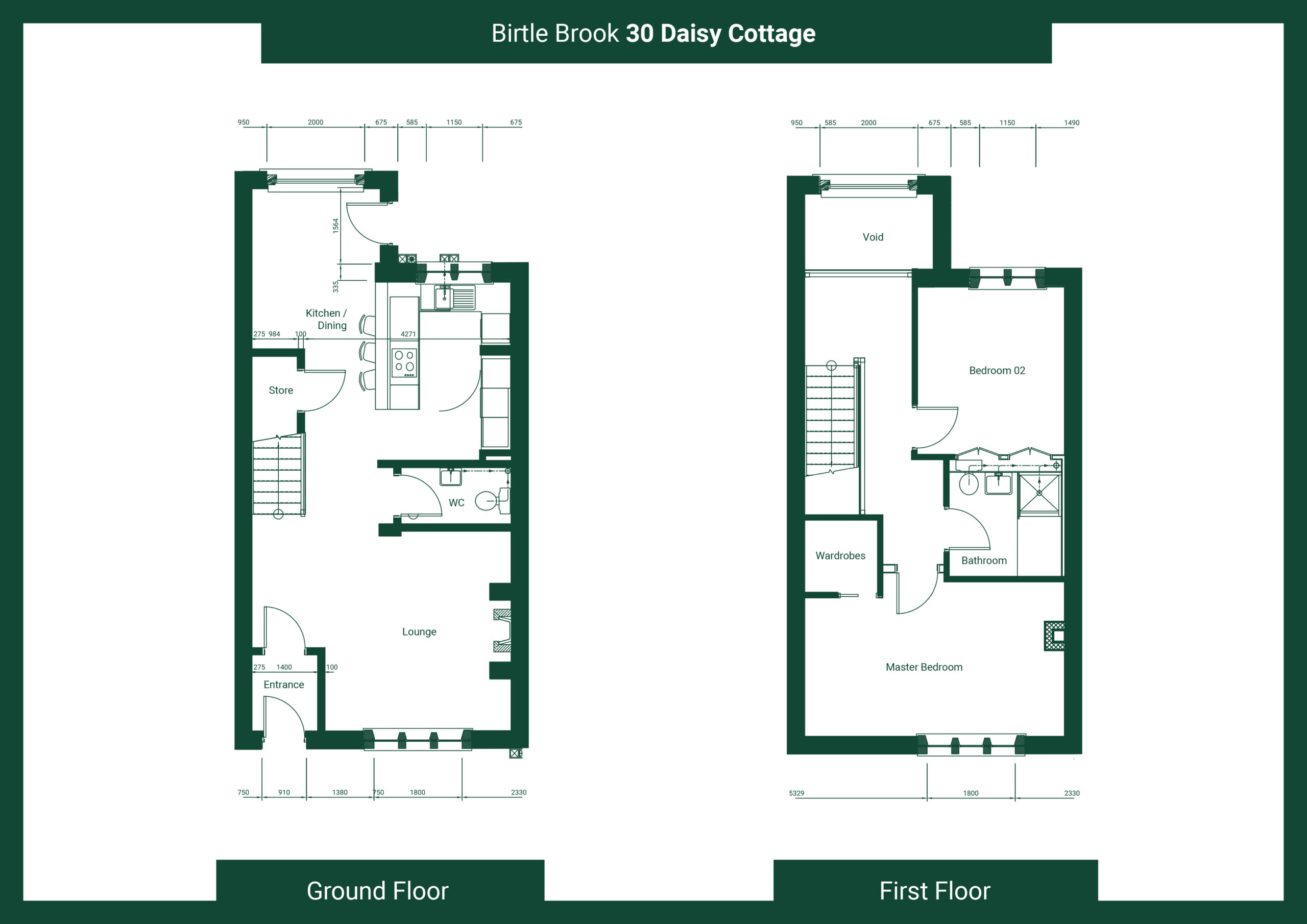 Birtle Brook 30 Daisy Cottage